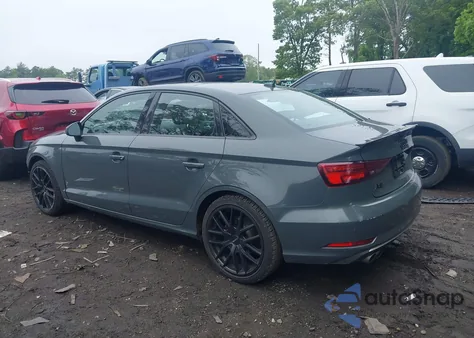 2017 Audi A3 2.0T Premium from USA, damaged, VIN WAUAUGFF2H1025689